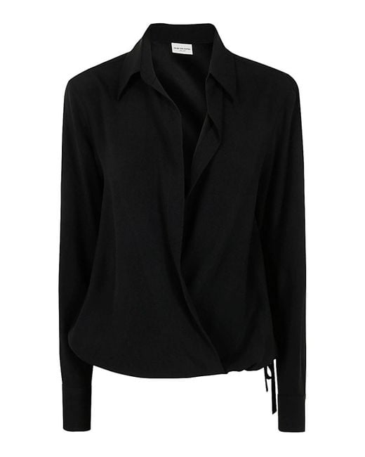 Dries Van Noten Black Shirt