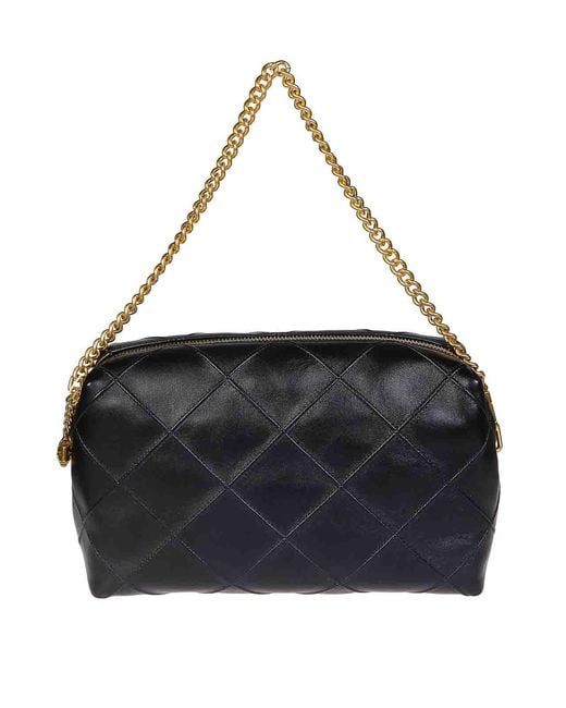 Tory Burch Black Fleming Soft Large Crossbody Bag