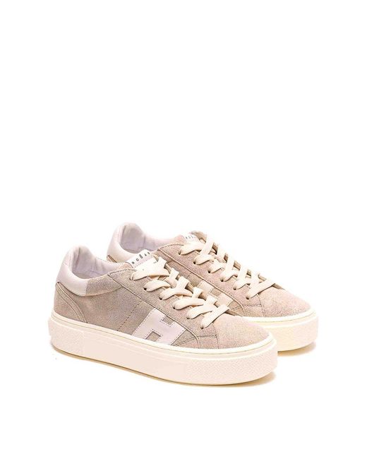 Hogan Pink Crosswind Sneakers