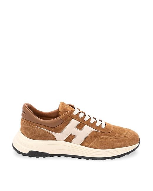 Hogan Brown Hyperlight Sneakers for men