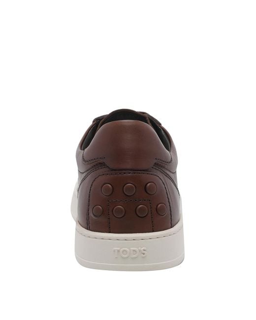 Tod's Brown Sneakers for men