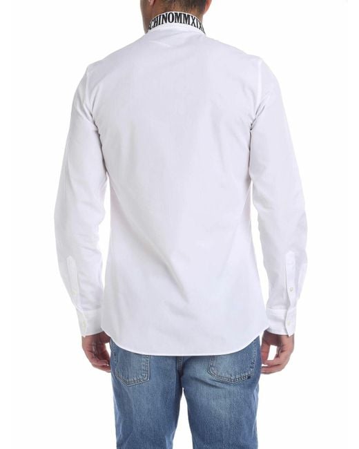 Moschino White Shirt Mmxix for men