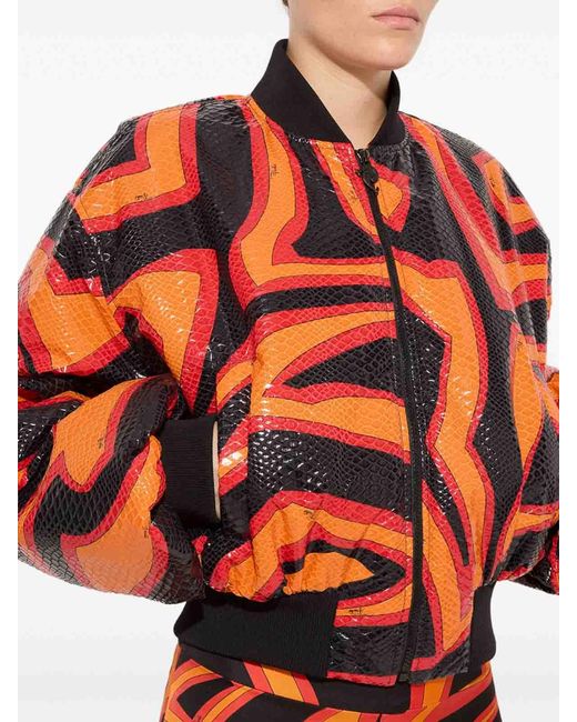 Emilio Pucci Red Outerwear