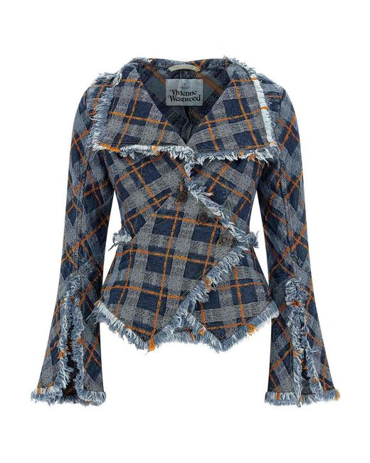 Vivienne Westwood Blue Cotton Blazer