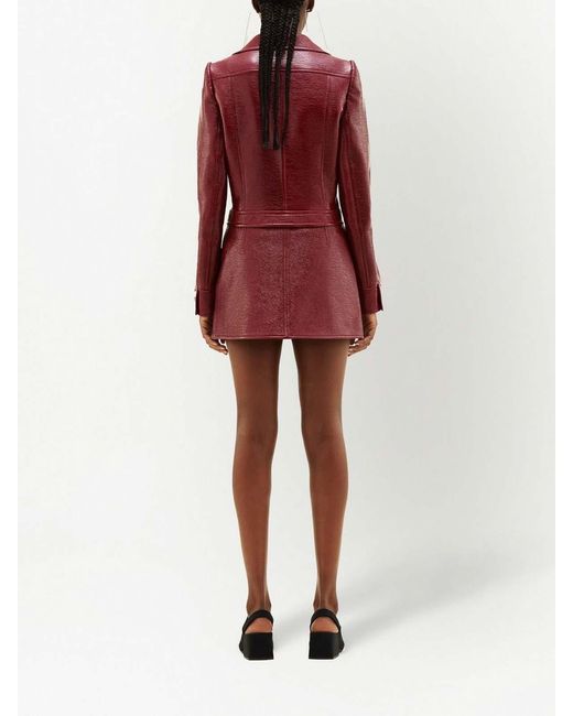 Courreges Red Reedition" Vinyl Jacket