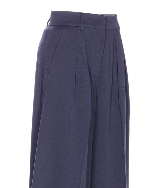 Max Mara Blue Natale Pants