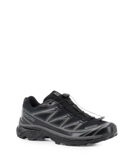 Salomon Black Xt-6 Gtx Sneakers for men