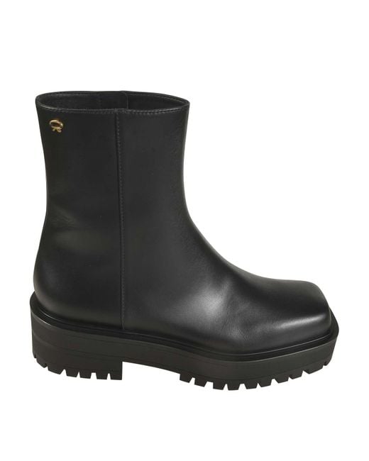 Gianvito Rossi Black Ankle Boots