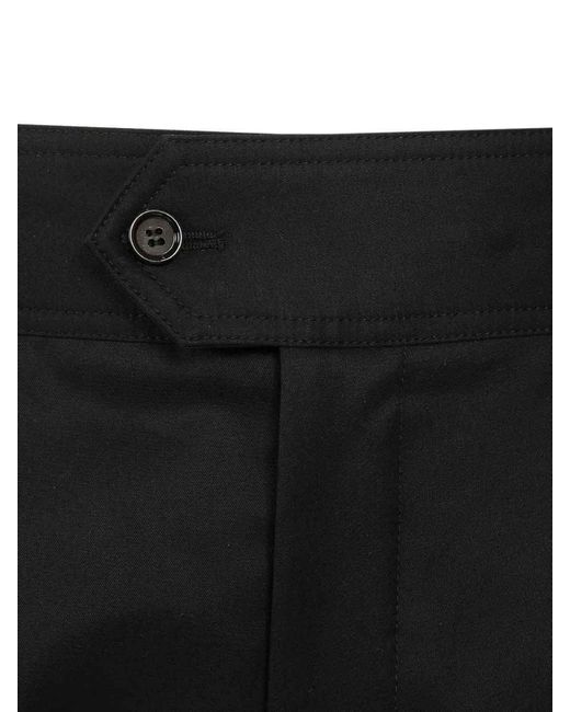McQueen Black Cargo Pants for men
