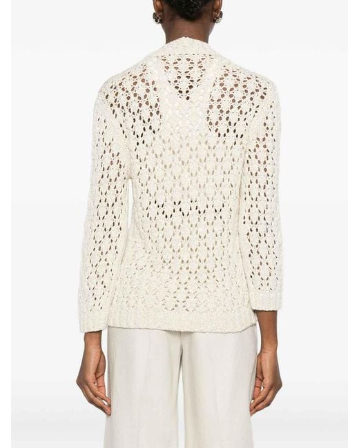 Fabiana Filippi White Sweater