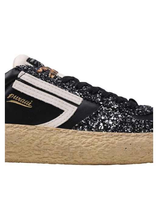 PURAAI Black Sneakers Nero