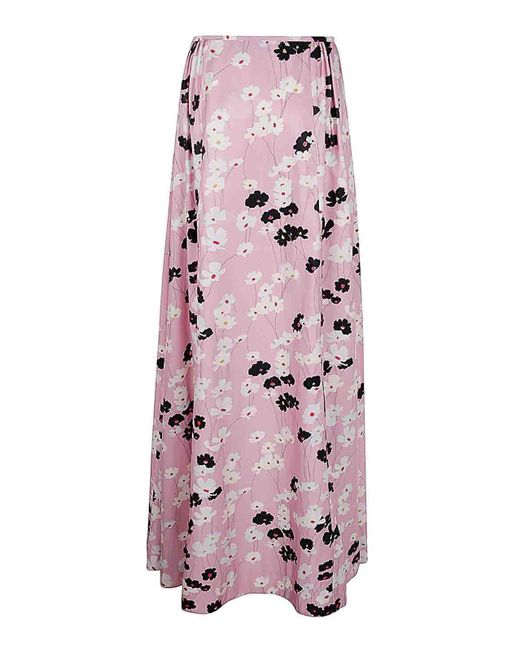 BERNADETTE Pink Midi Skirts