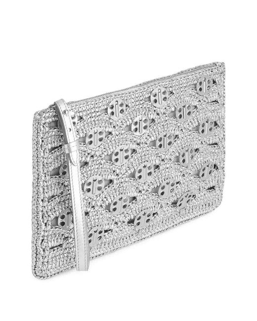 Pochette di Rabanne in Gray