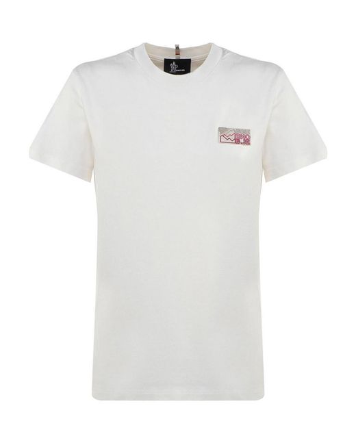 Moncler White T-Shirt
