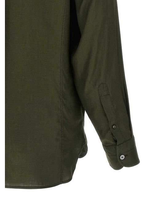 Tom Ford Green Button-Down Shirt for men