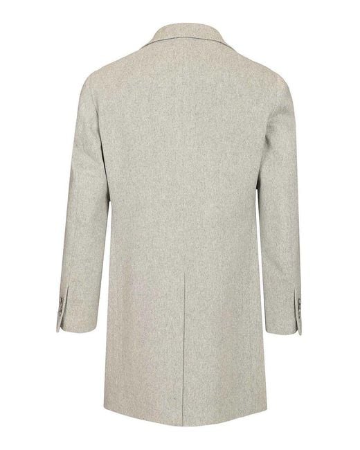 Tagliatore Gray Bruce Coat for men