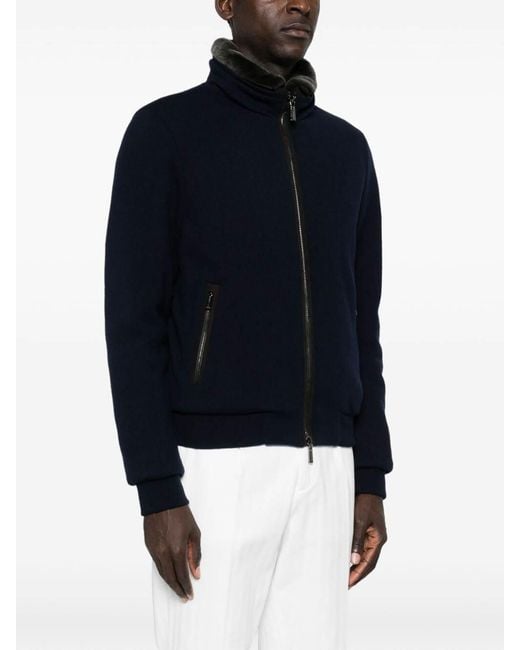 Moorer Blue 'Bellati' Padded Jacket for men