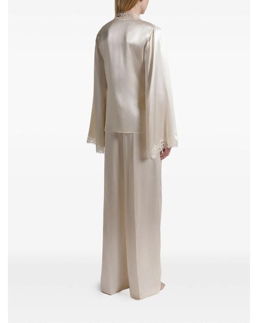 Alberta Ferretti White Trousers