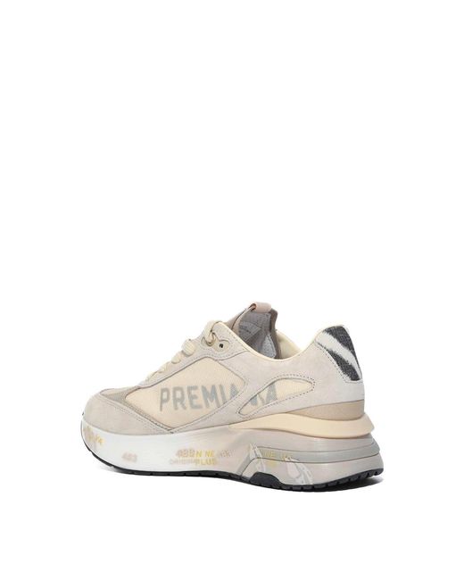 Premiata White Moerund 8080 Sneakers