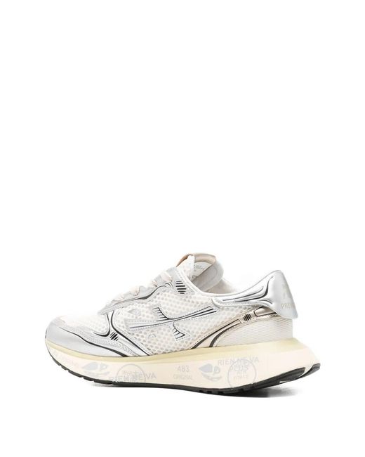 Premiata White Lauryn Sneakers