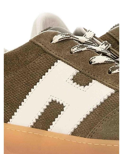 Hogan Green Cool Sneakers for men