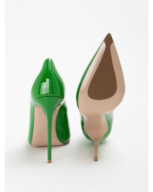 Le Silla Green High-Heel Shoes