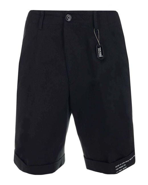 Moncler Blue Fragment Shorts for men