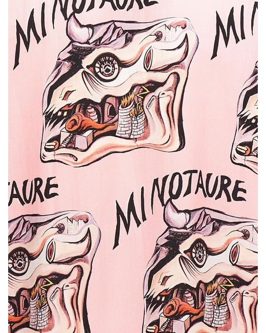 Endless Joy Pink Minotaur Shirt for men