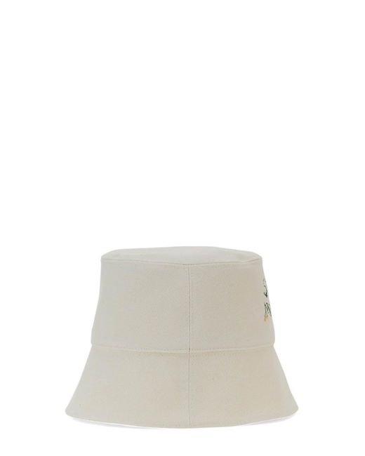 Stella McCartney White Fisherman Style Hat