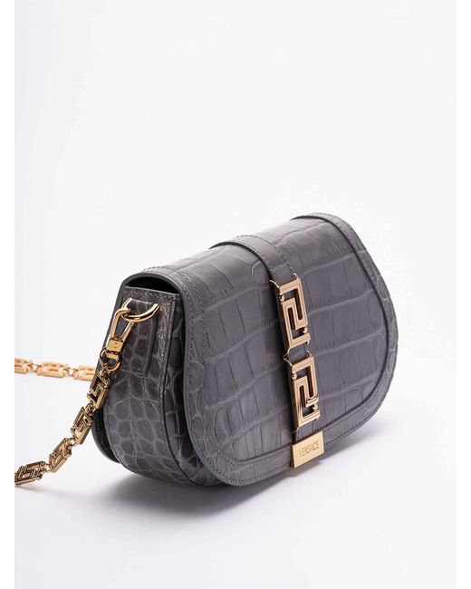 Versace Gray Shoulder Bag