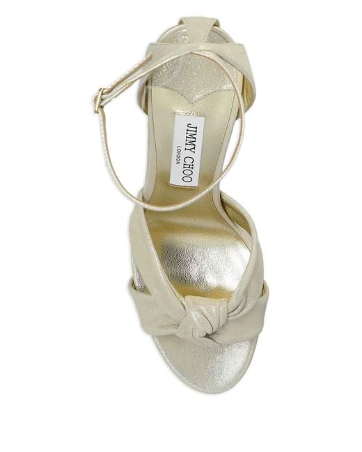 Jimmy Choo Metallic Sandals