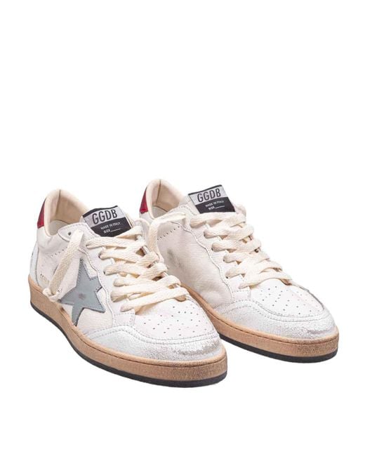 Golden Goose Deluxe Brand White Ball Star Sneakers for men