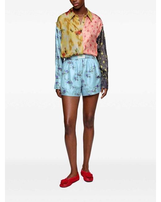 Ganni Blue Shorts