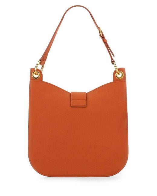 Tom Ford Orange Small Shoulder Bag Tara