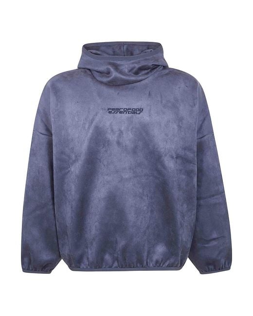 Fear Of God Blue Modern Hoodie for men