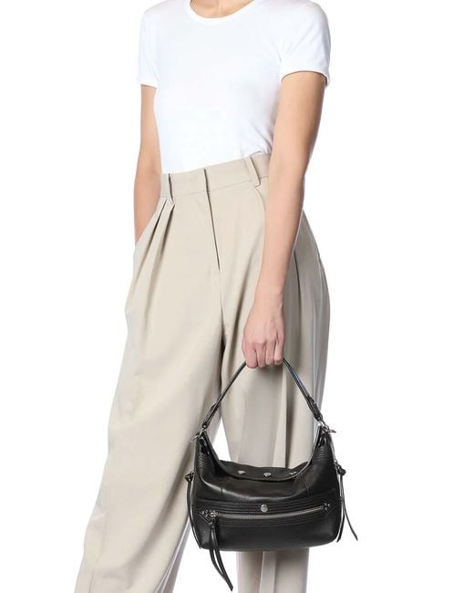 Jérôme Dreyfuss Black Lucky Hobo Bag