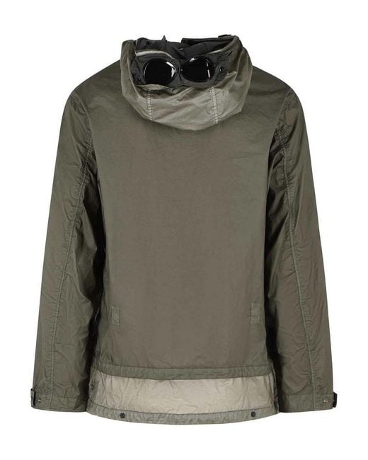 C P Company Green Polyamide Jacket for men