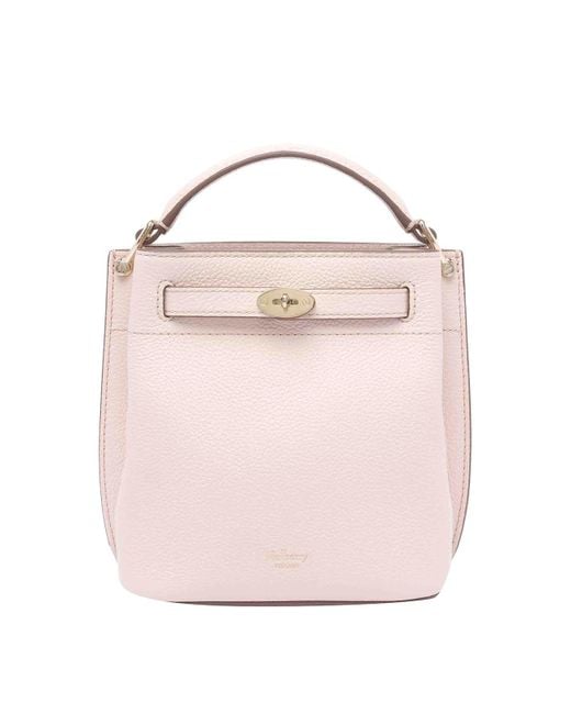 Mulberry Pink Mini Islington Bucket Bag