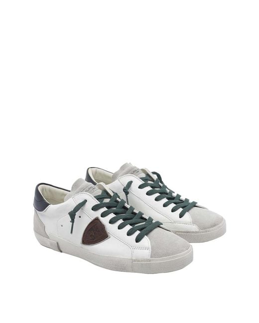 Philippe Model White Prsx Sneakers for men