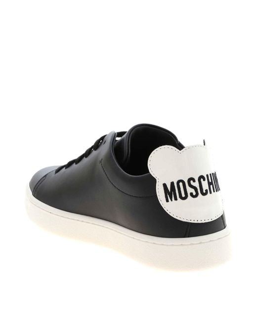 Moschino Black Teddy Bear Sneakers