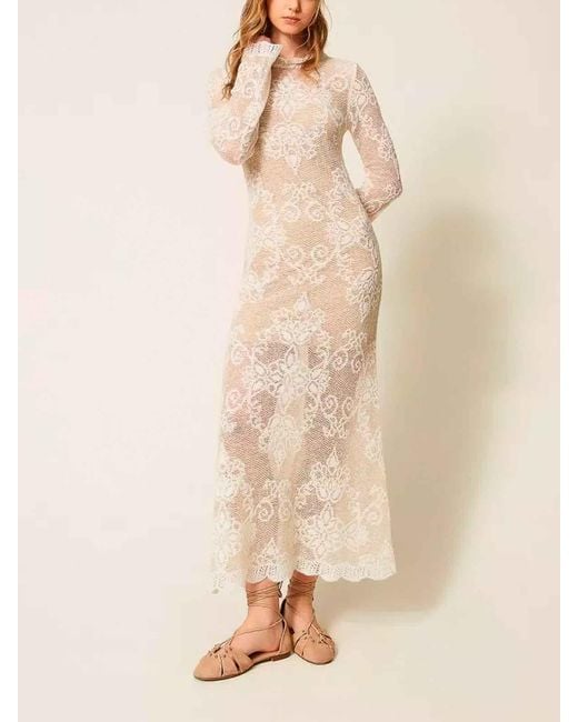 Twinset Natural Dress