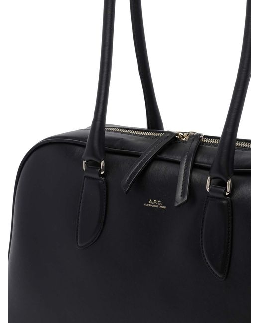 A.P.C. Black Paloma Handbag