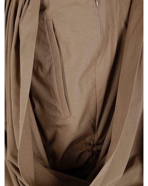 Chloé Natural Midi Asymetrical Skirt