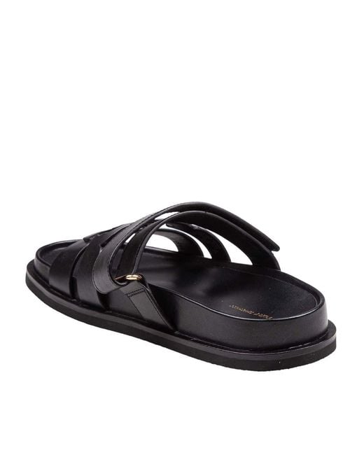 Tory Burch Black Ines Slider Sandals