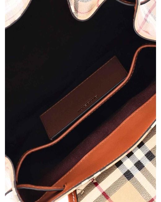 Burberry Natural Check Backpack