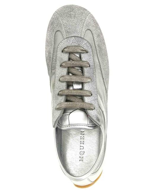 McQueen White Boxe Basse Sneakers
