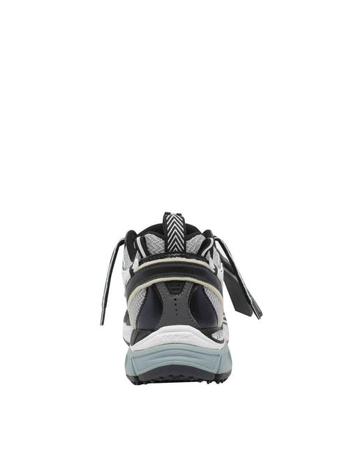 Off-White c/o Virgil Abloh Gray And Ow Be Right Back Sneakers