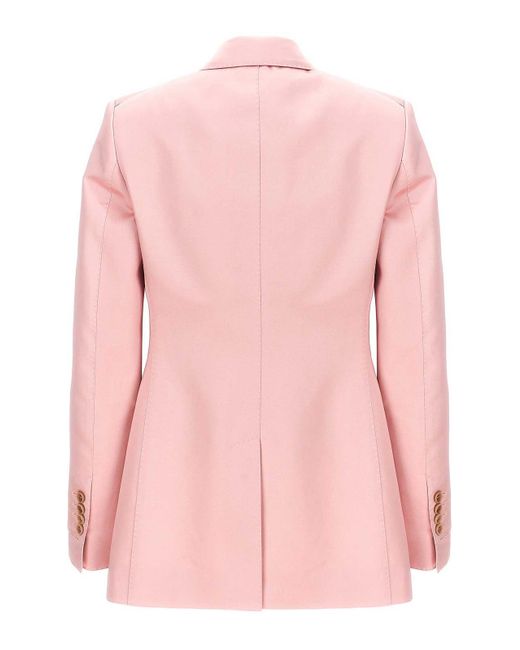 Tom Ford Pink Double-breasted Blazer