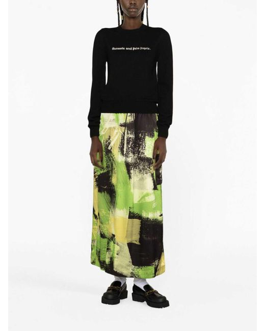 Palm Angels Black Jumper