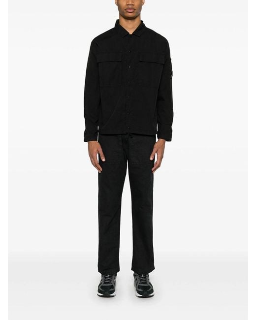 C P Company Black Shirt for men
